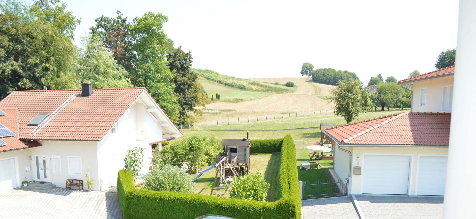Aussicht vom Balkon OG