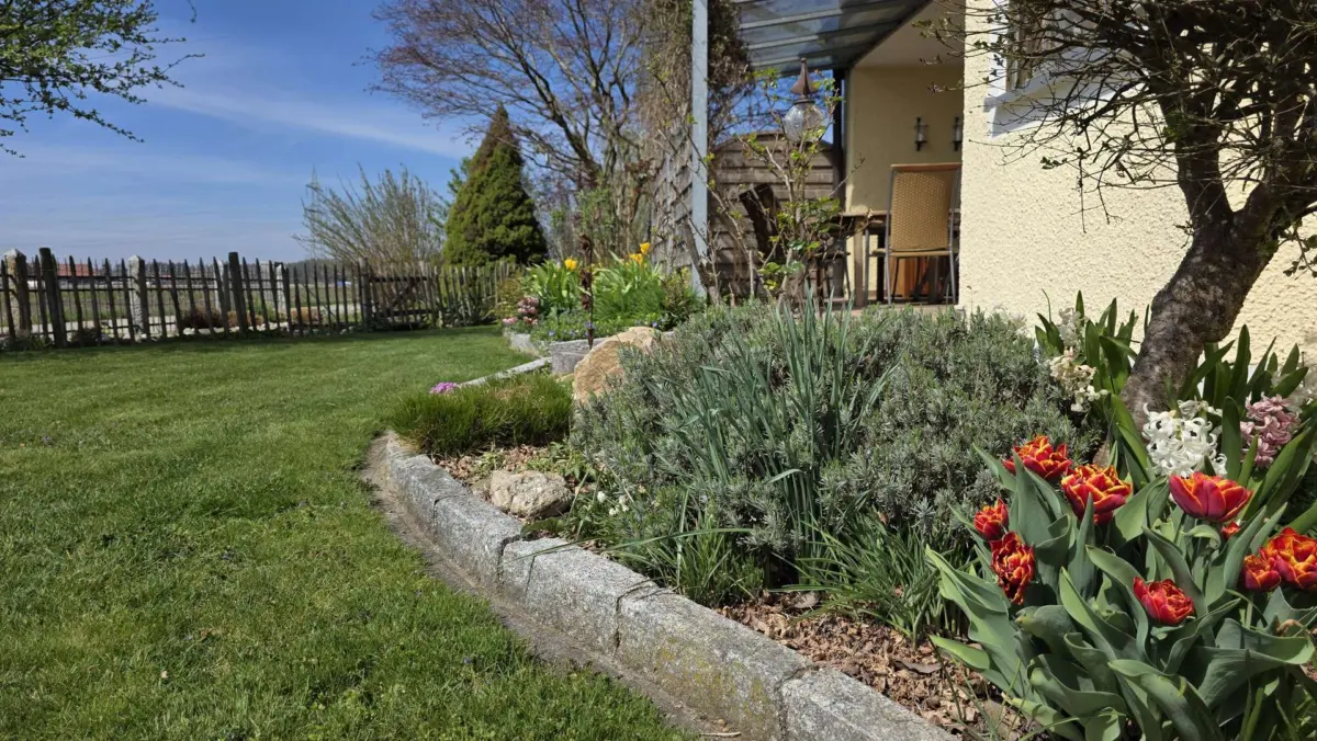 Garten mit Terrasse