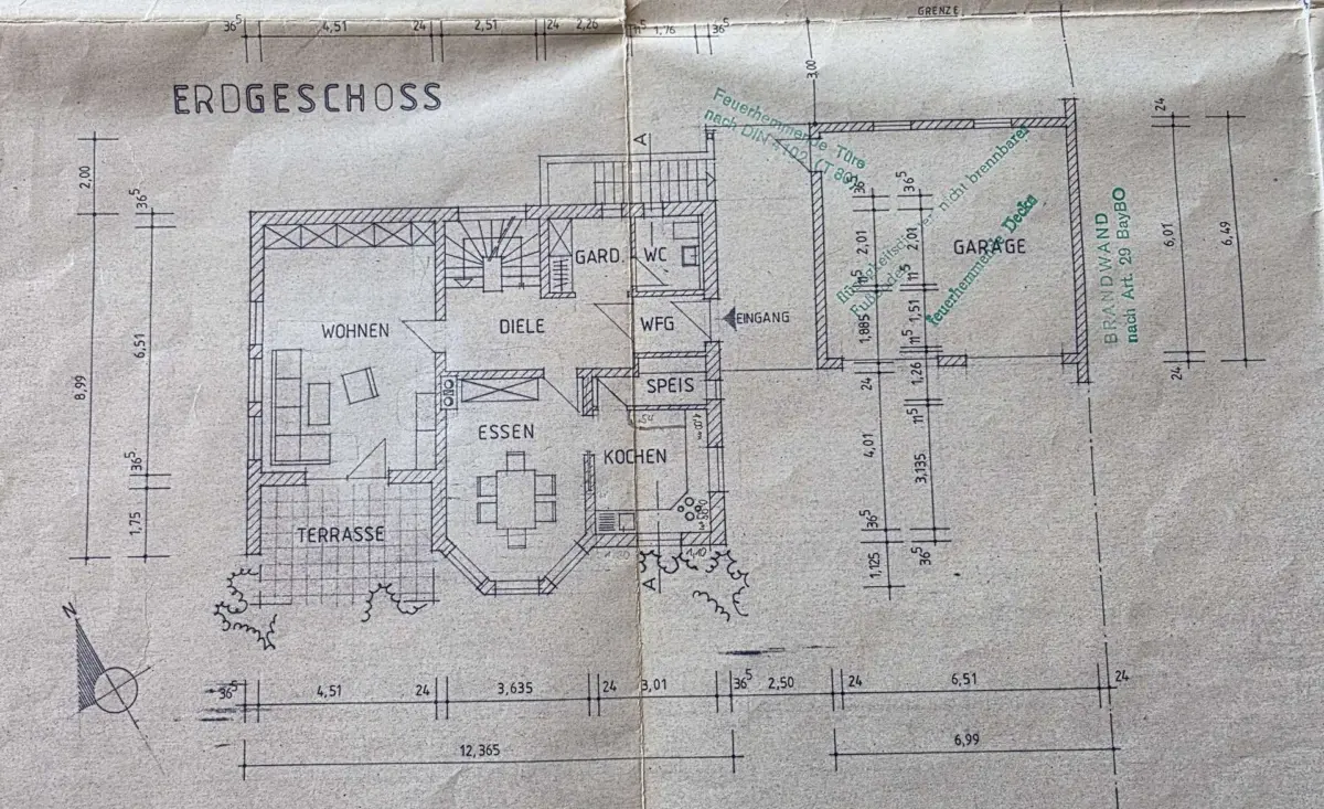 Grundriss Erdgeschoss