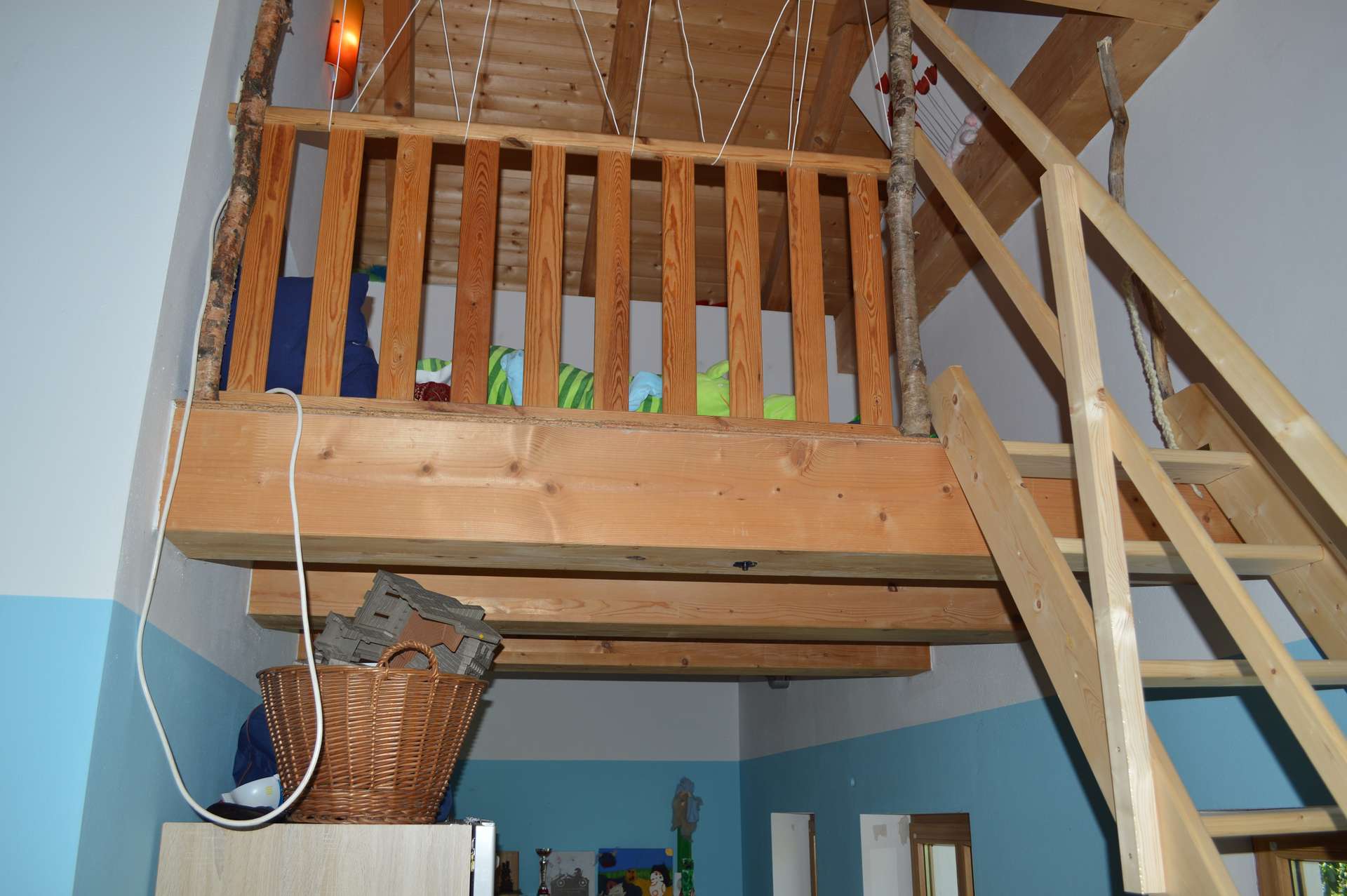 Kinderzimmer mit Galerie