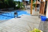 VERKAUFT!!! Tolles Einfamilienhaus mit Traumgarten und Pool in schöner Aussichtslage - Pool