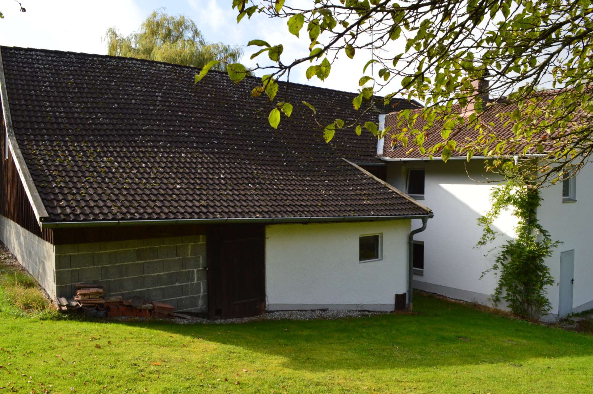 Haus Rückansicht