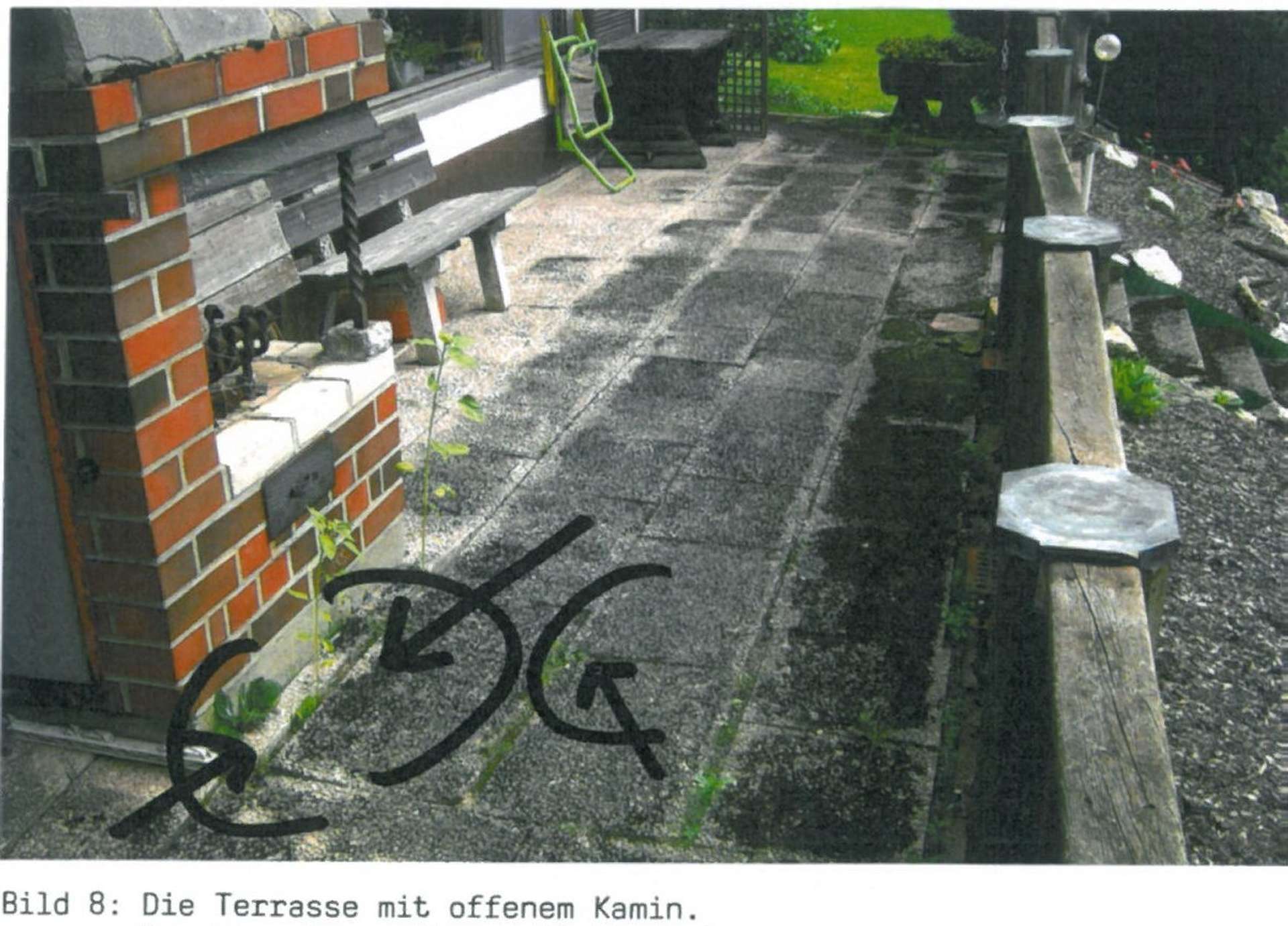 Terrasse Wohnhaus
