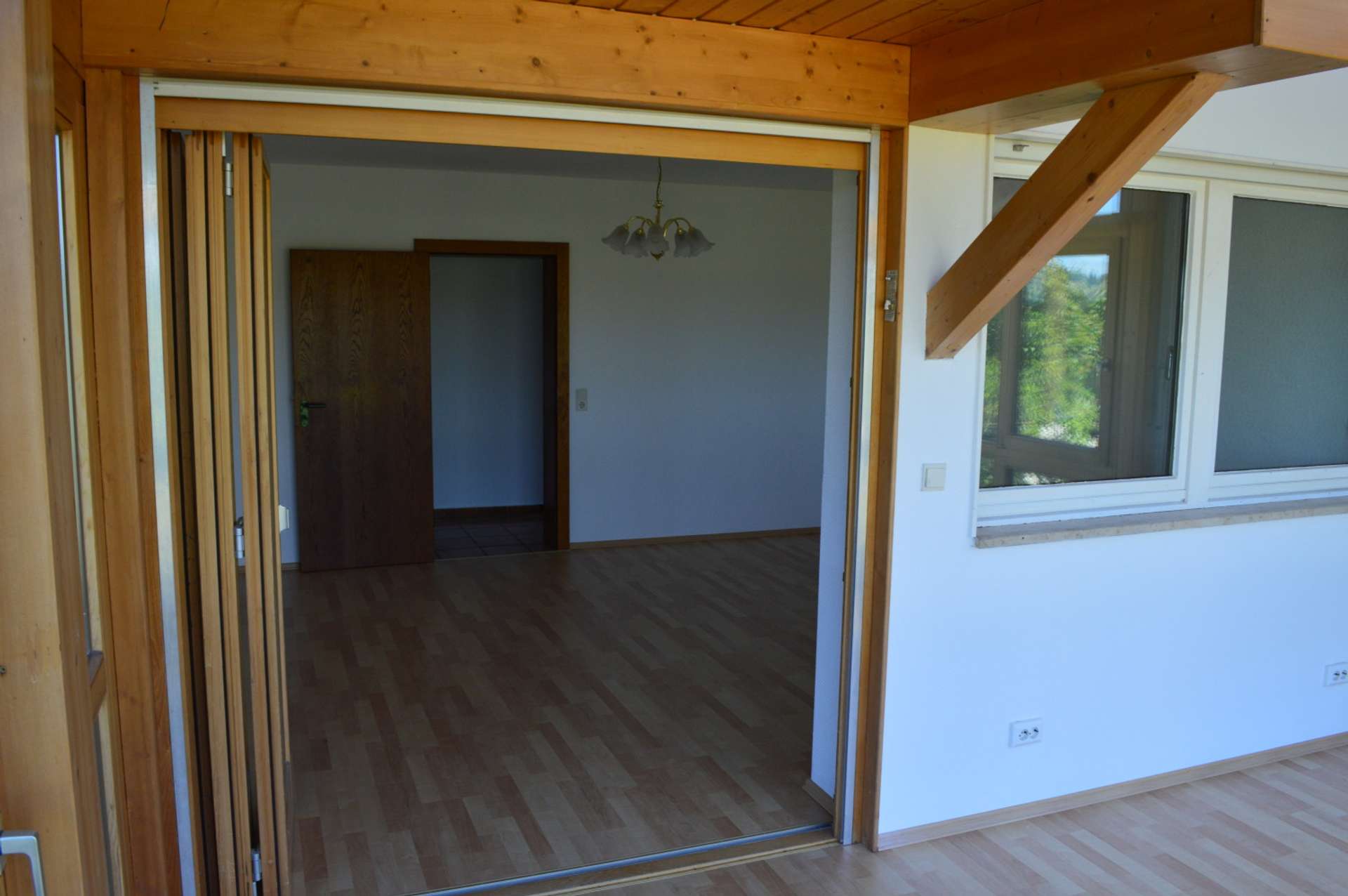 Blick vom WIGA ins Haus