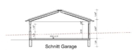 Schnitt Garage - Zeitlose Architektur und innovative Technik – Ihr exklusives Wohnglück in Hofkirchen