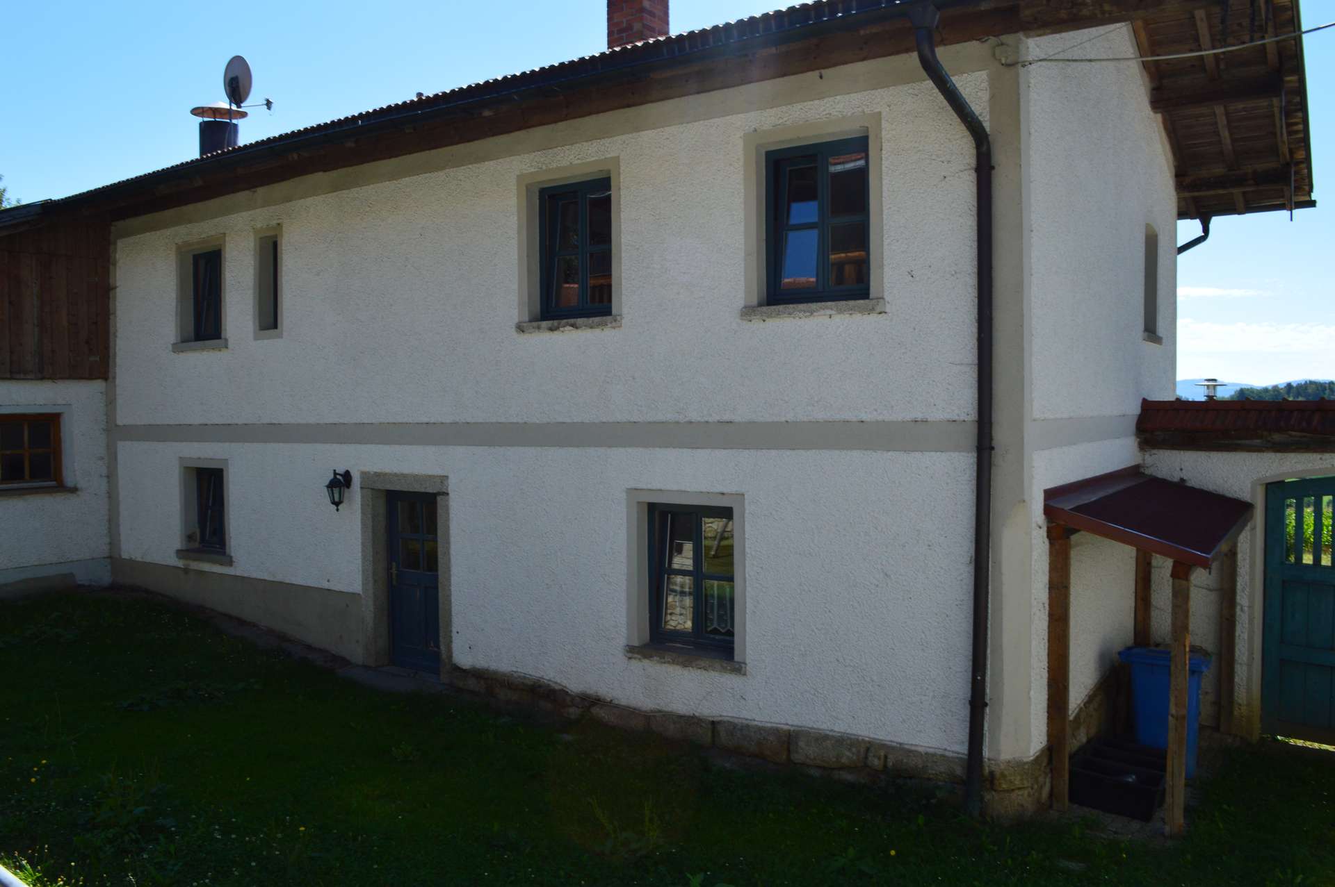 Ansicht Rückseite Austragshaus