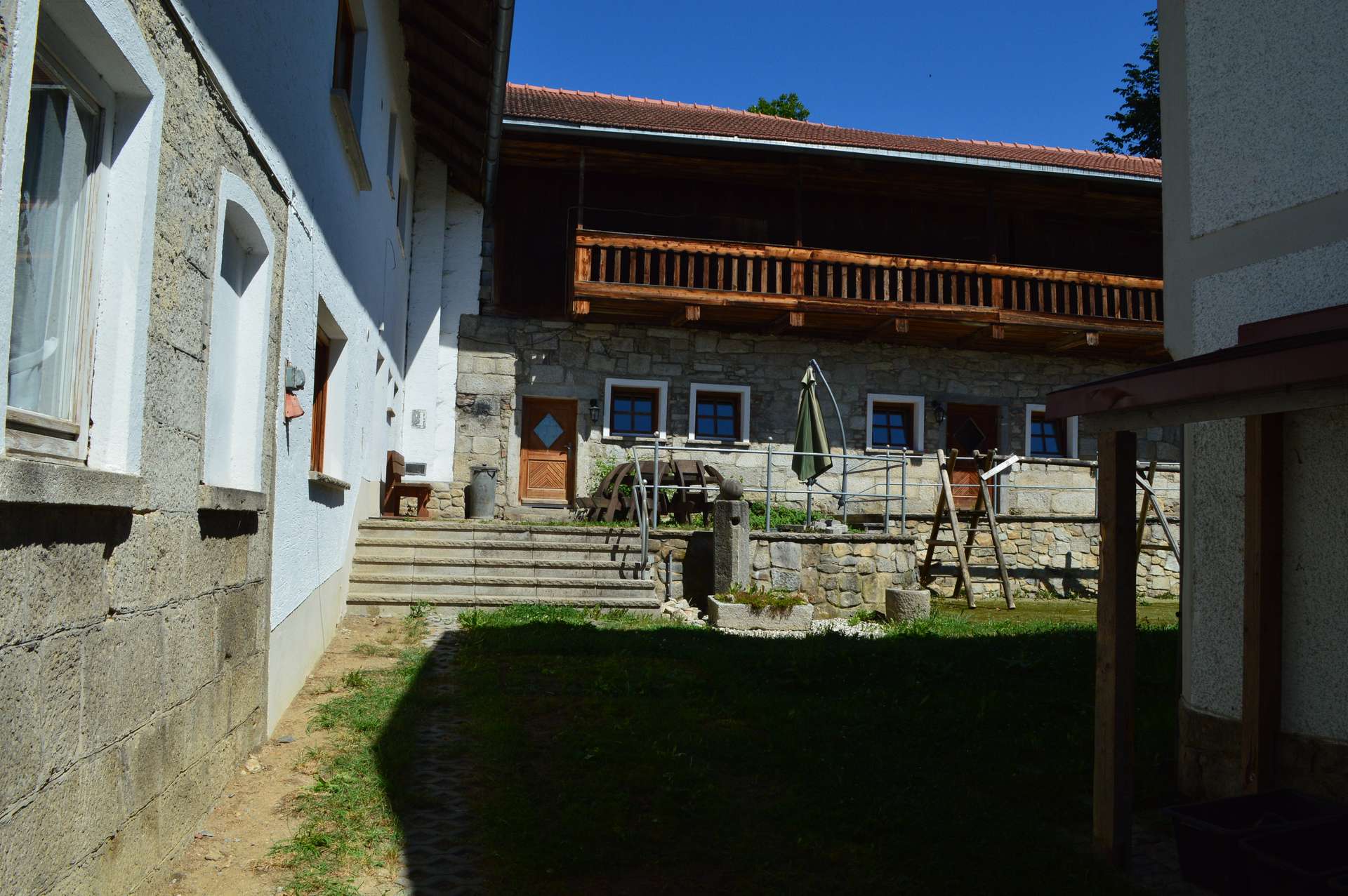 Hausansicht Stallgebäude