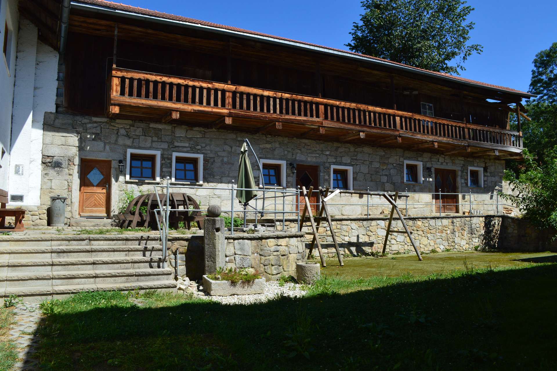 Hausansicht Stallgebäude