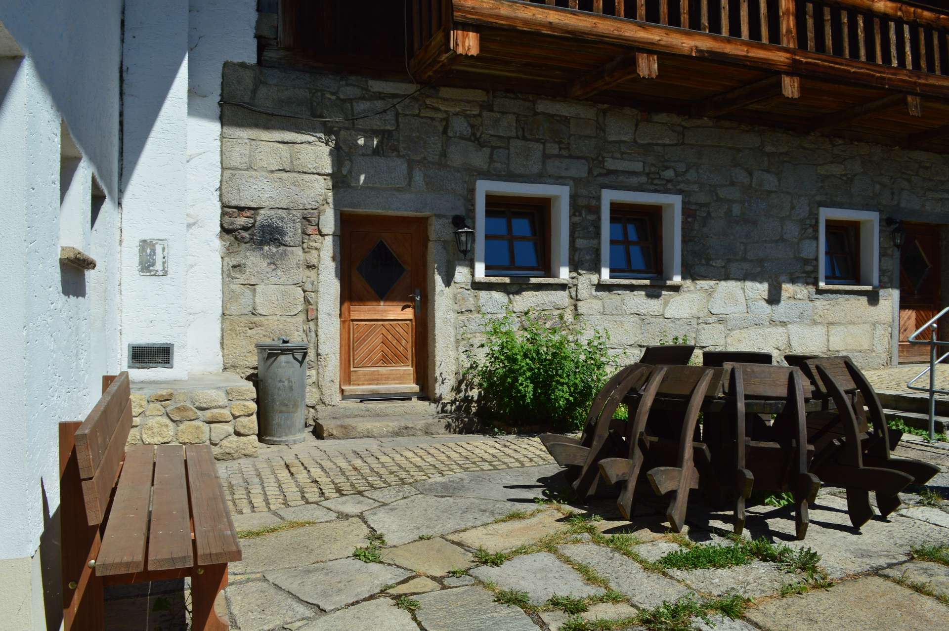 Innenhofterrasse