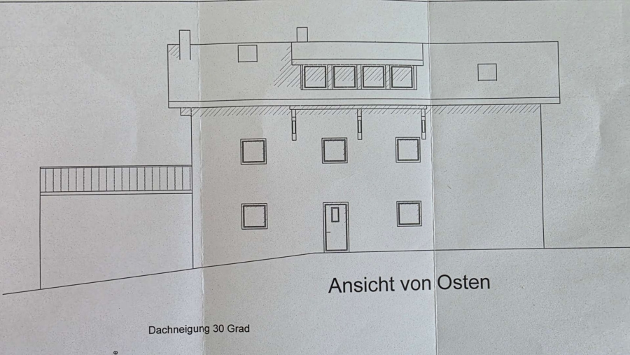 Seitenansicht Osten