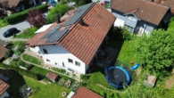 Einfamilienhaus in ruhiger Lage - Luftaufnahme