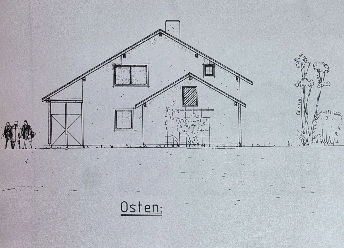 Seitenansicht Osten