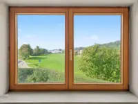 Blick aus Schlafzimmer DG