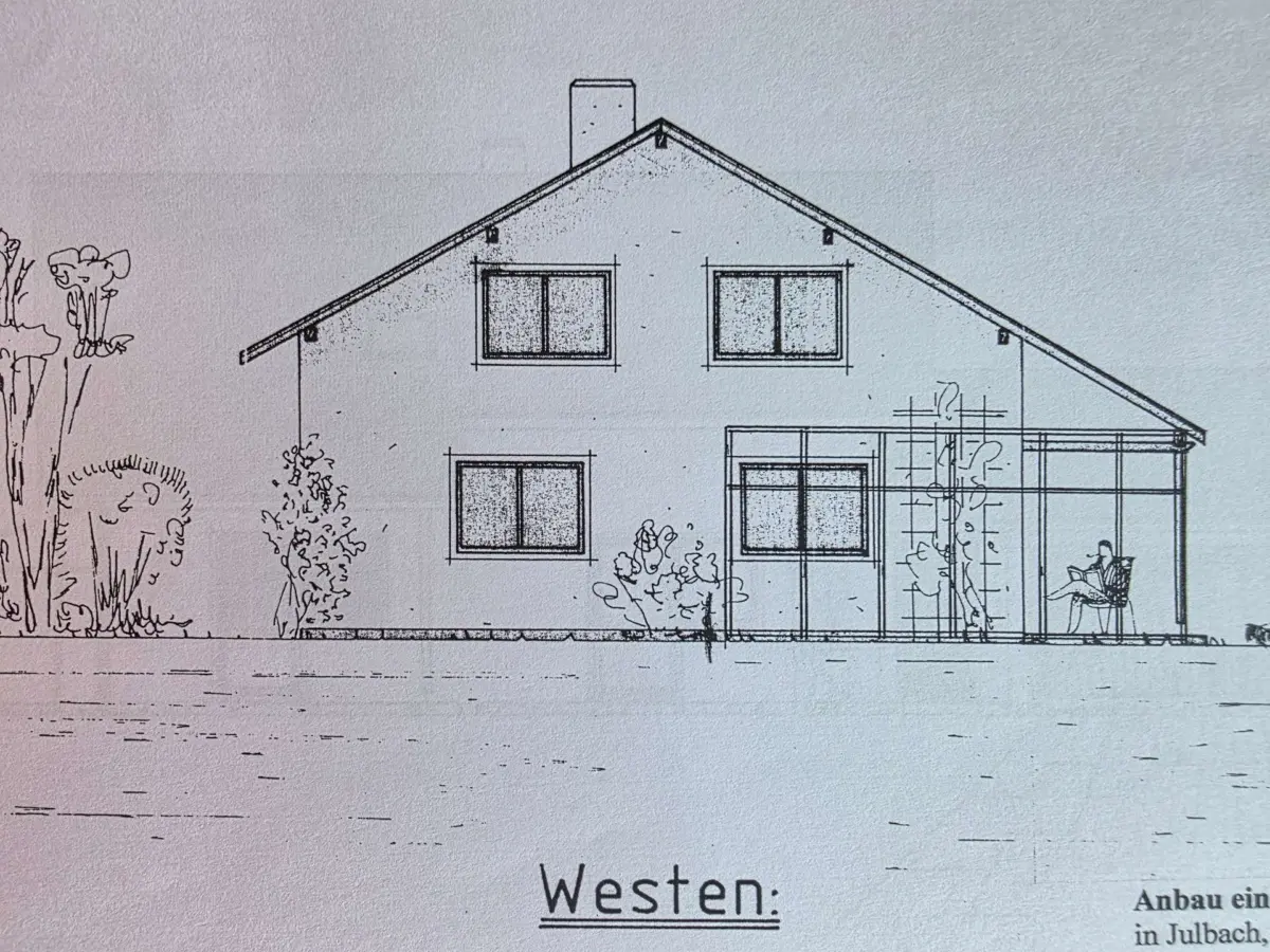 Seitenansicht Westen