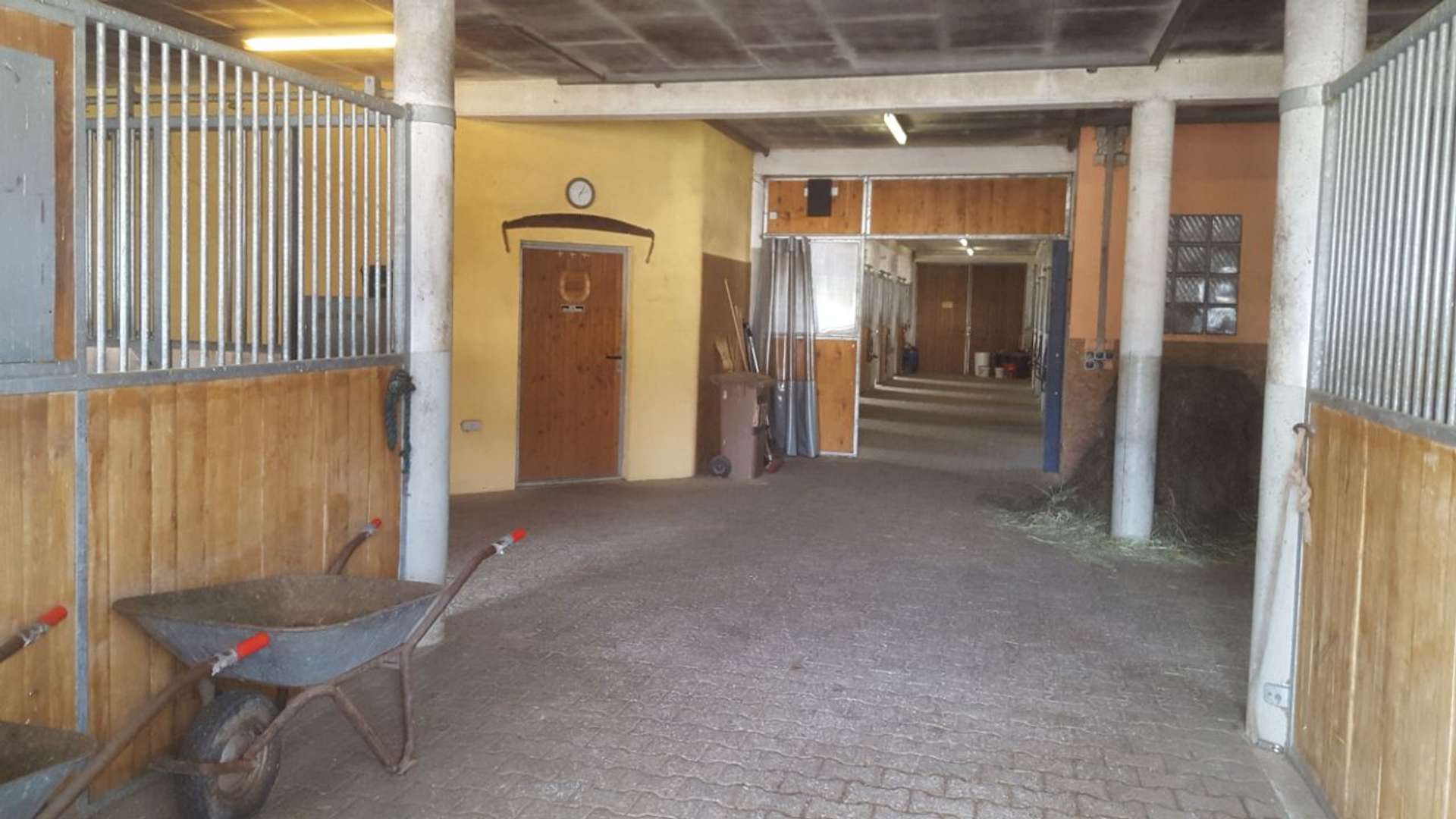 Innenansicht Stall