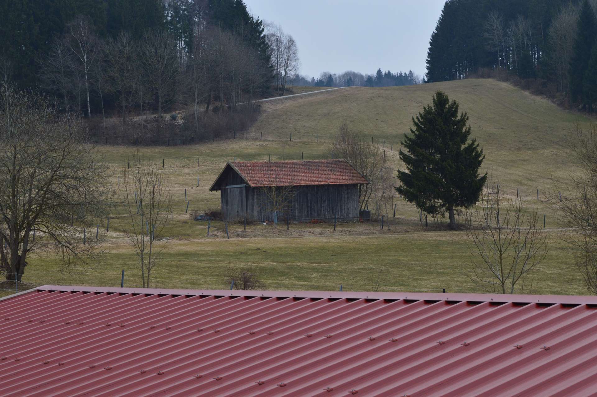 zusätzliche Lagerhalle