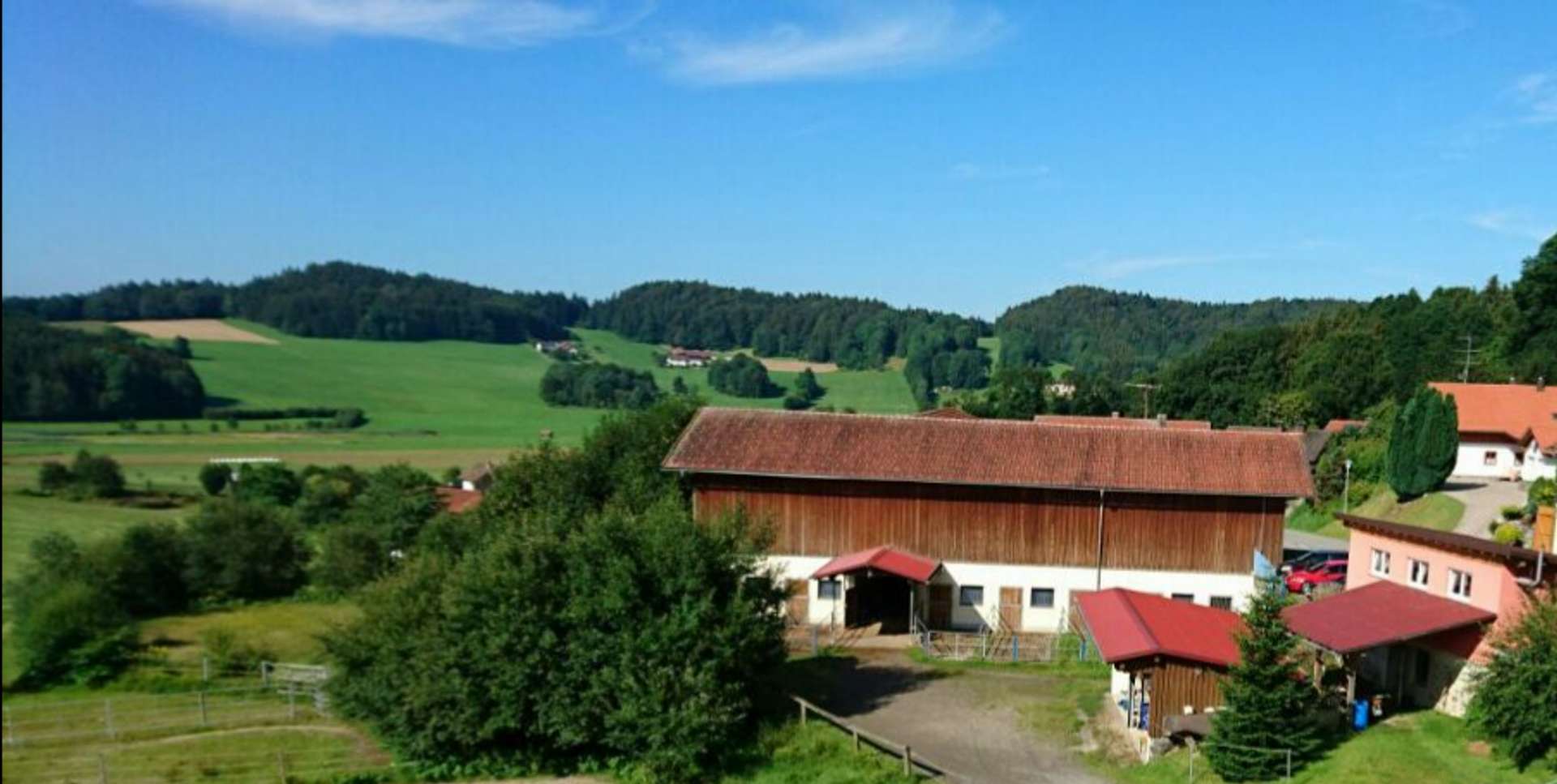 Ansicht Stallgebäude