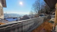 Balkon 1. OG linke Haushälfte - Zwei Haushälften – eine starke Kombination: Mehrgenerationenwohnen mit Panoramablick in Hauzenberg