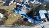 Luftaufnahme - Zwei Haushälften – eine starke Kombination: Mehrgenerationenwohnen mit Panoramablick in Hauzenberg