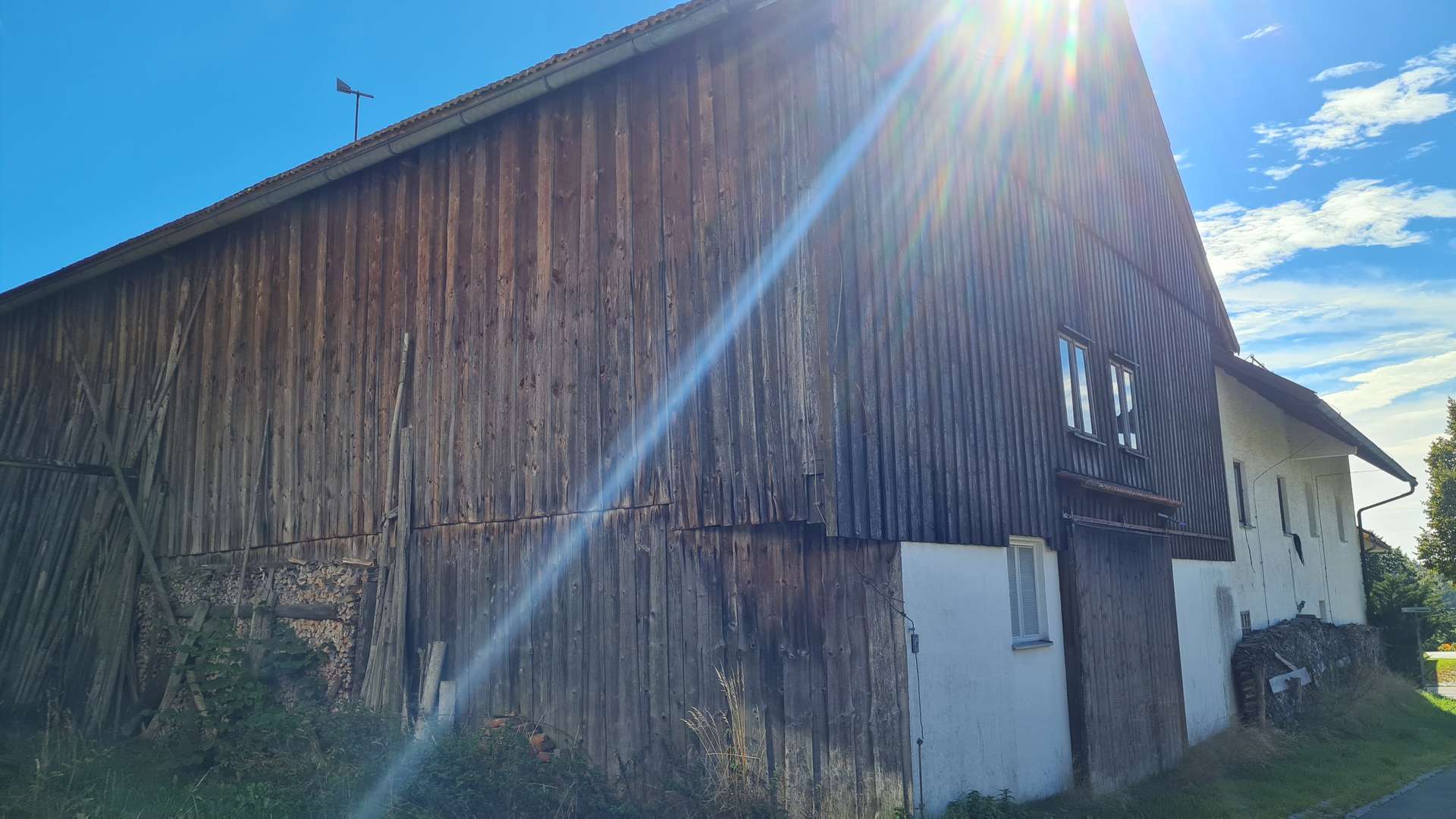 Rücksseite Lagerhalle