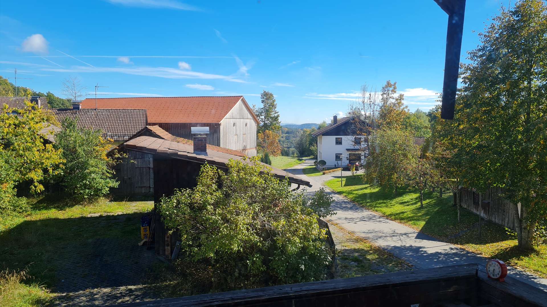 Ausblick Balkon