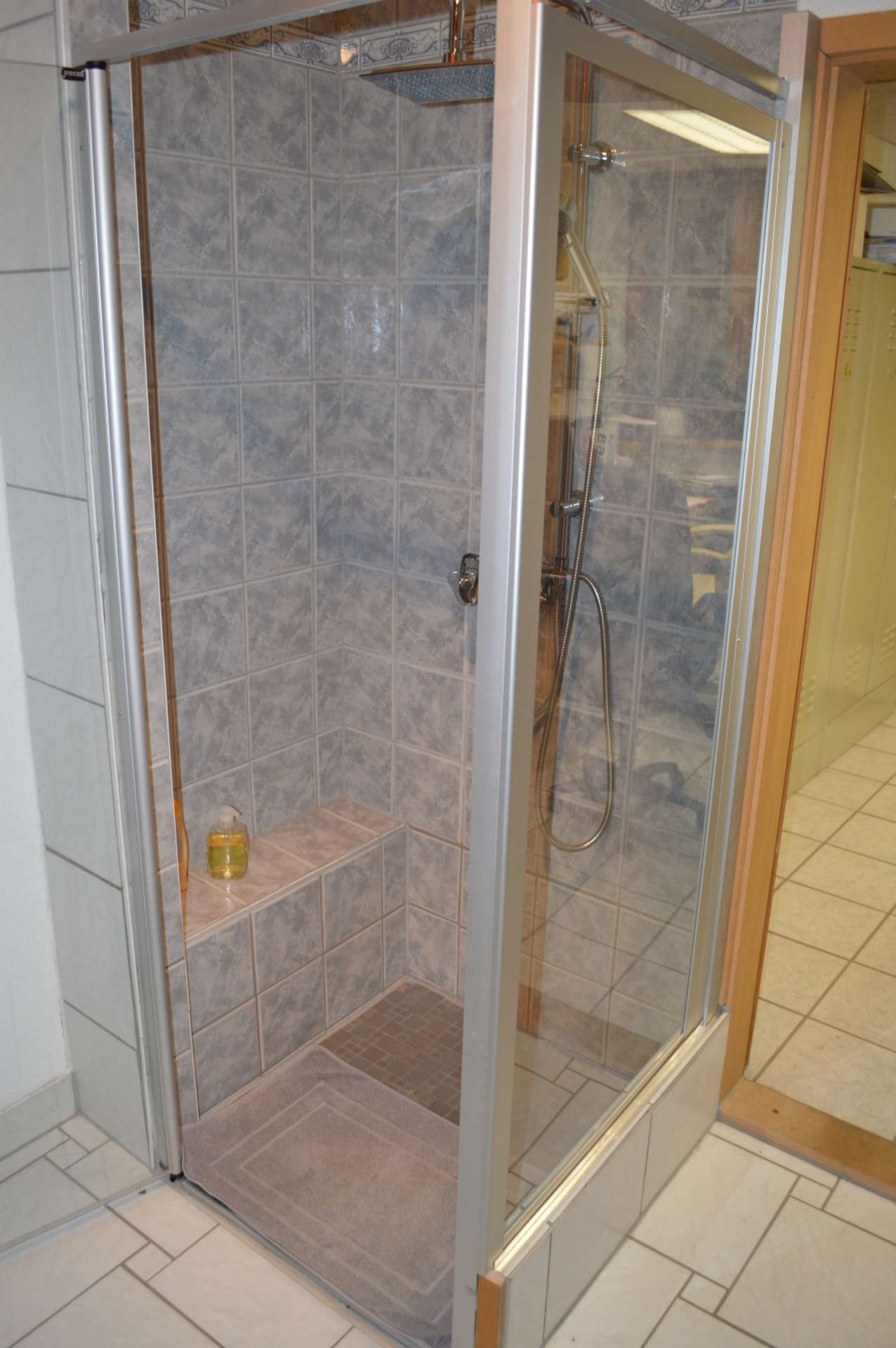 Dusche Saunaraum