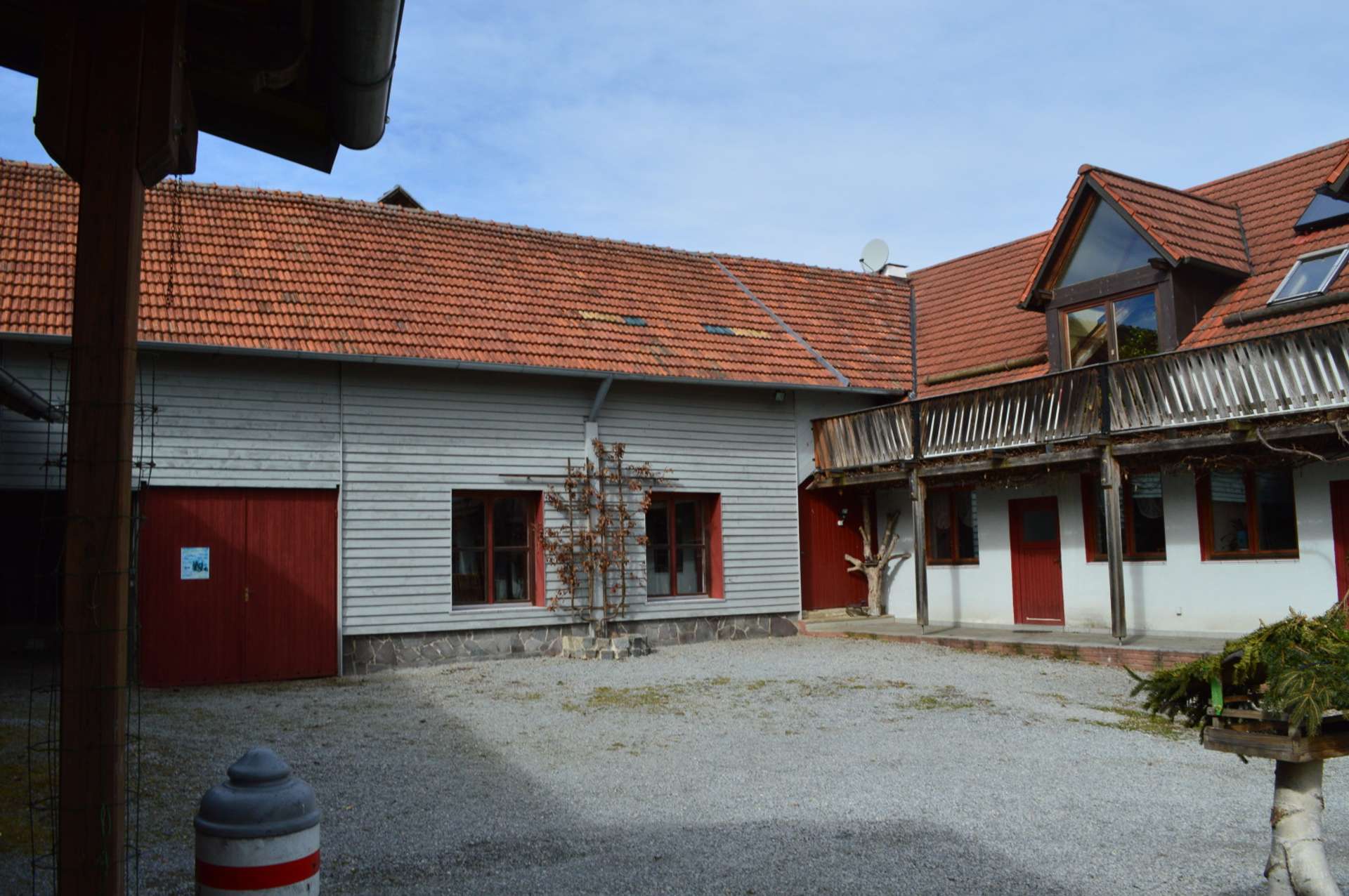 Ansicht Werkstatt Nebengebäude