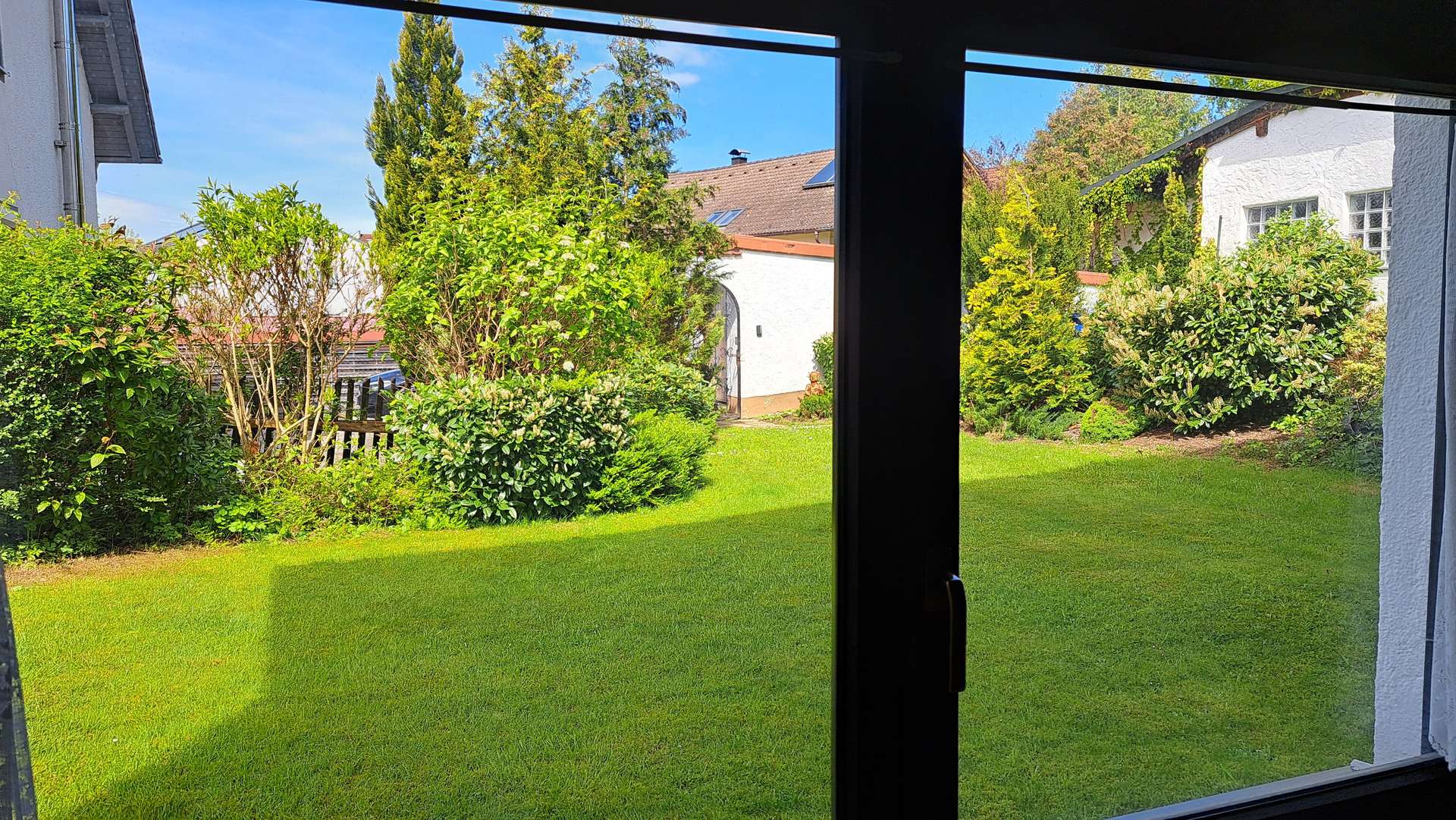 Aussicht auf Garten