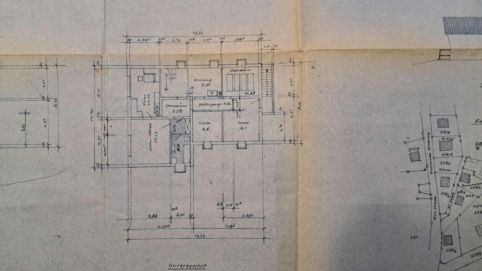Grundriss Untergeschoss