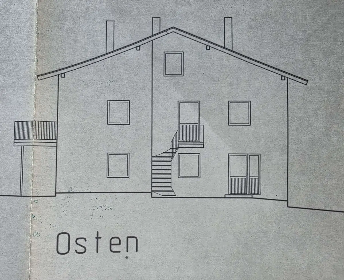 Seitenansicht Osten