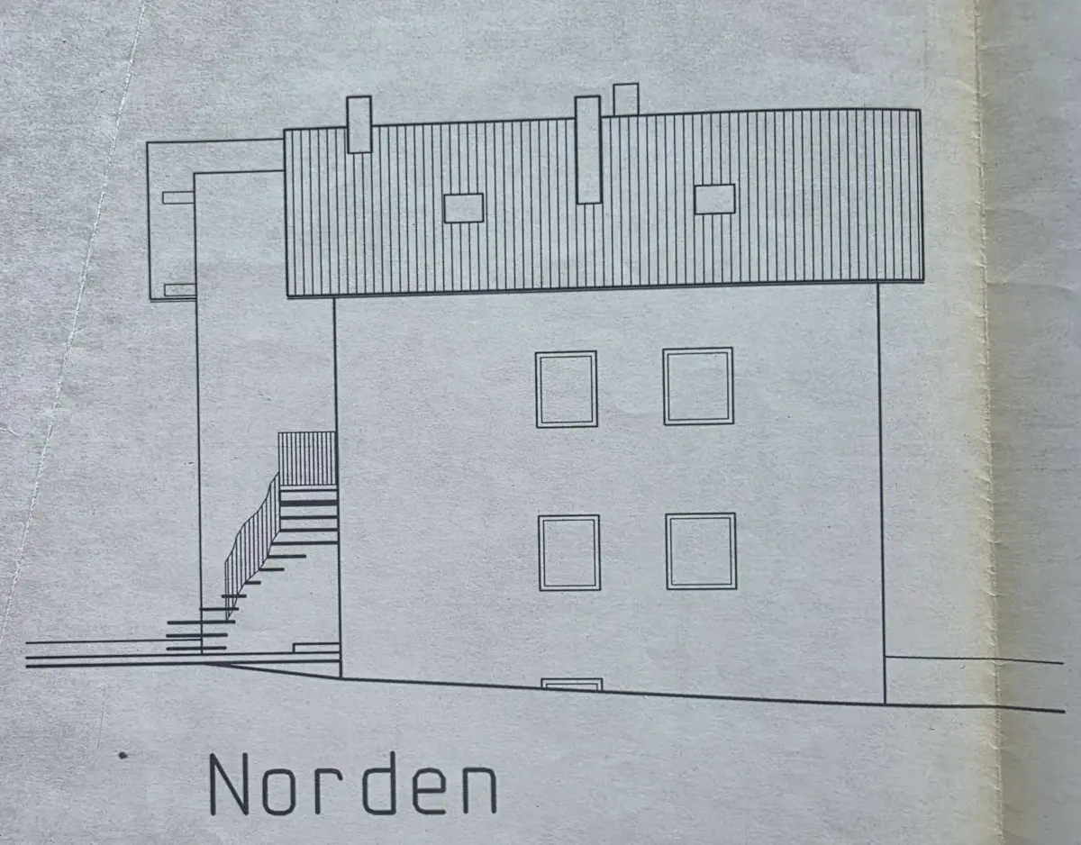 Seitenansicht Norden