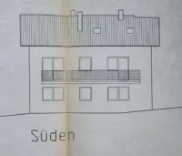 Seitenansicht Süden