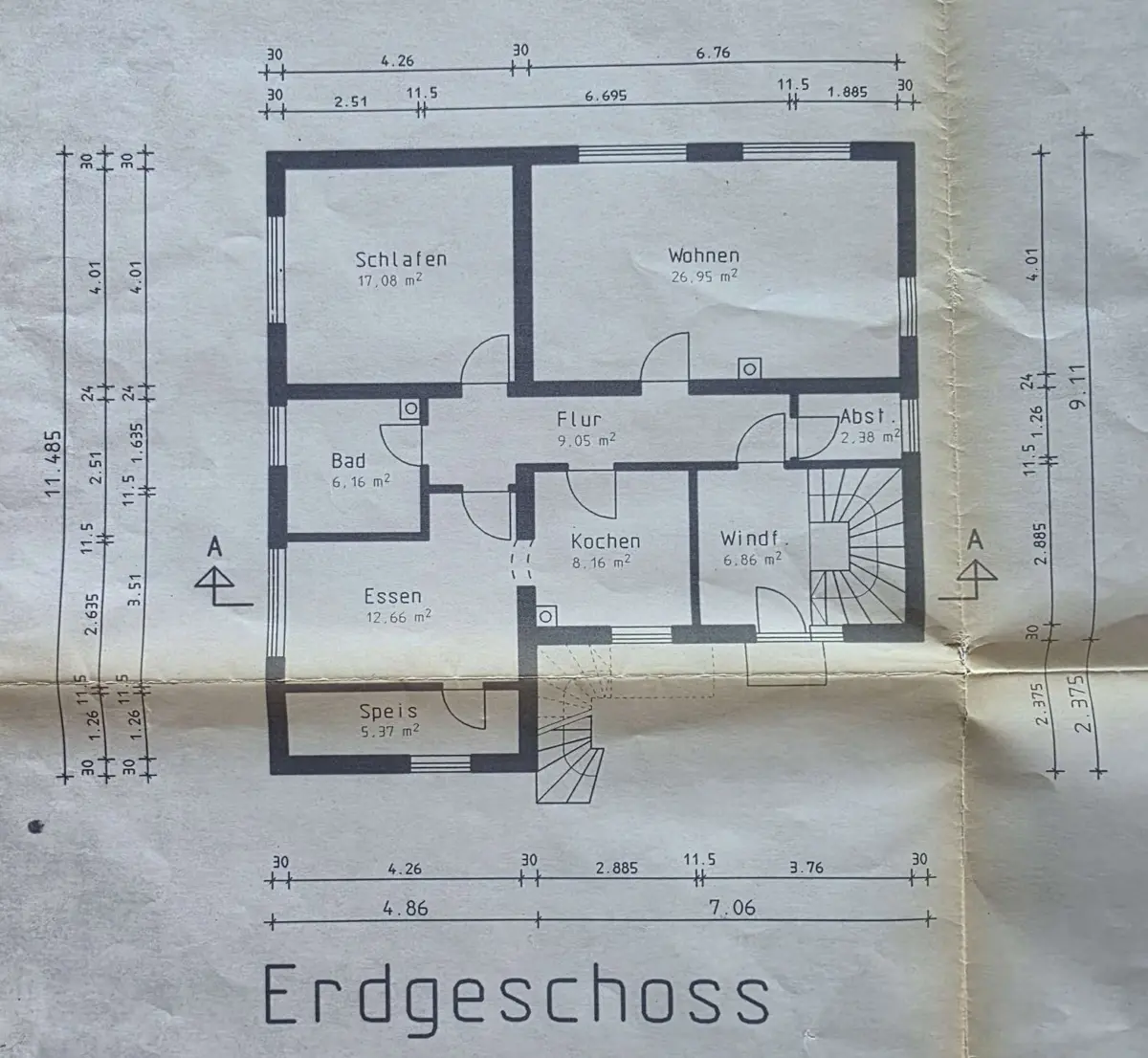 Grundriss Erdgeschoss