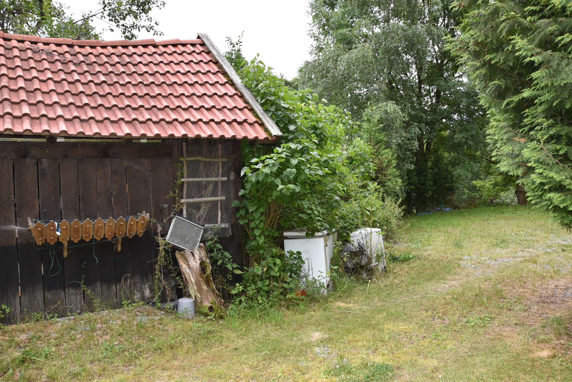 Scheune und Innenhof