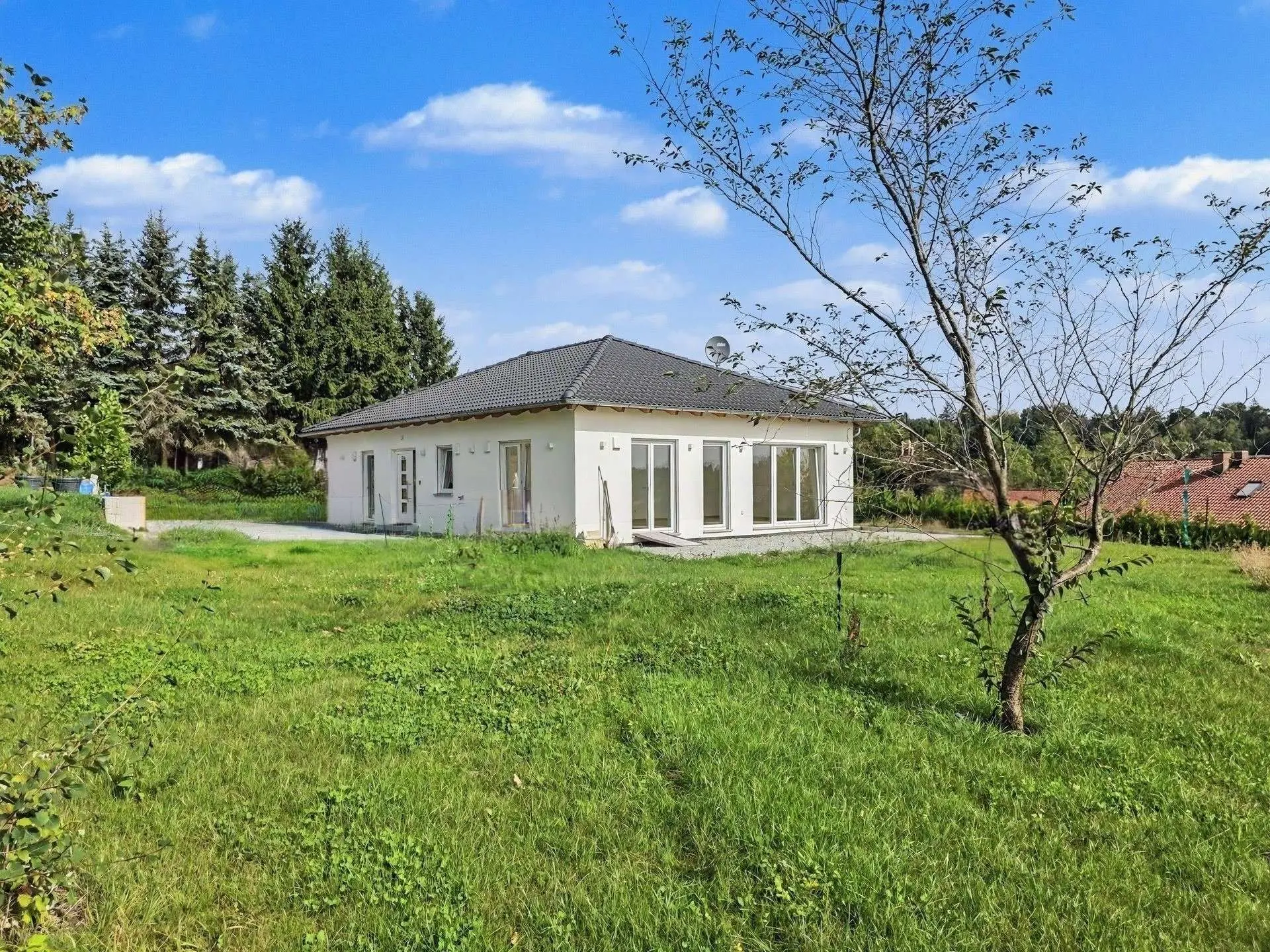 Außenansicht vom Garten aus