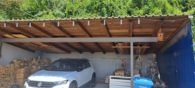 Carport - Doppelhaushälfte
