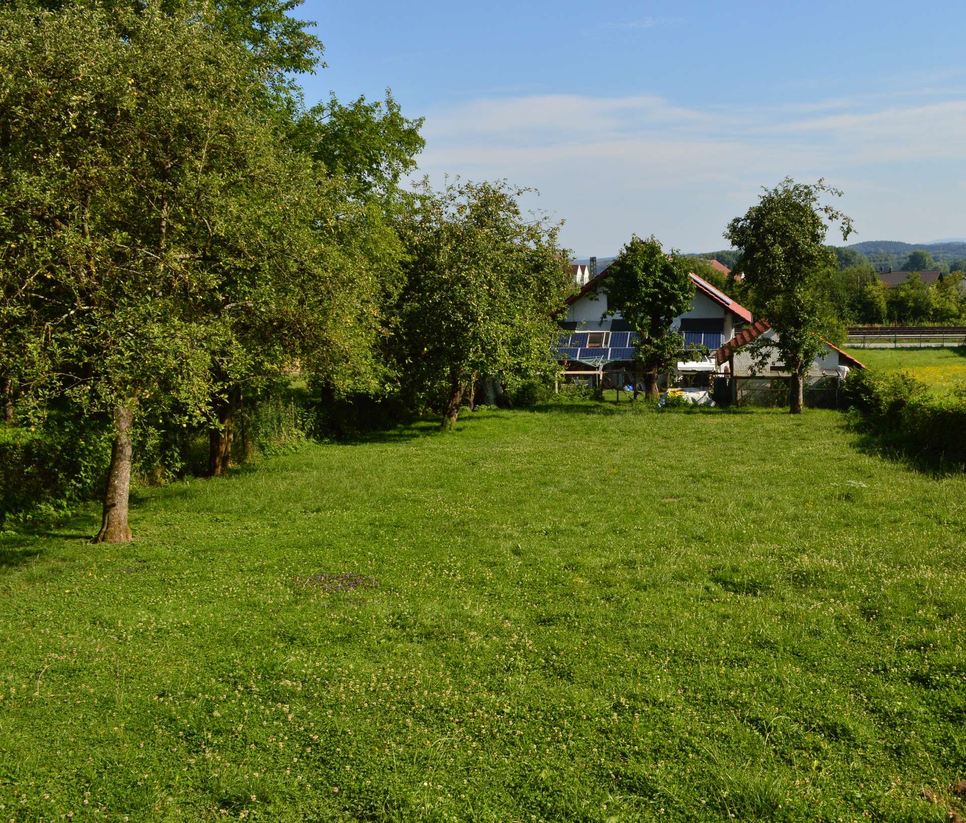 Ansicht Haus vom Grundstück