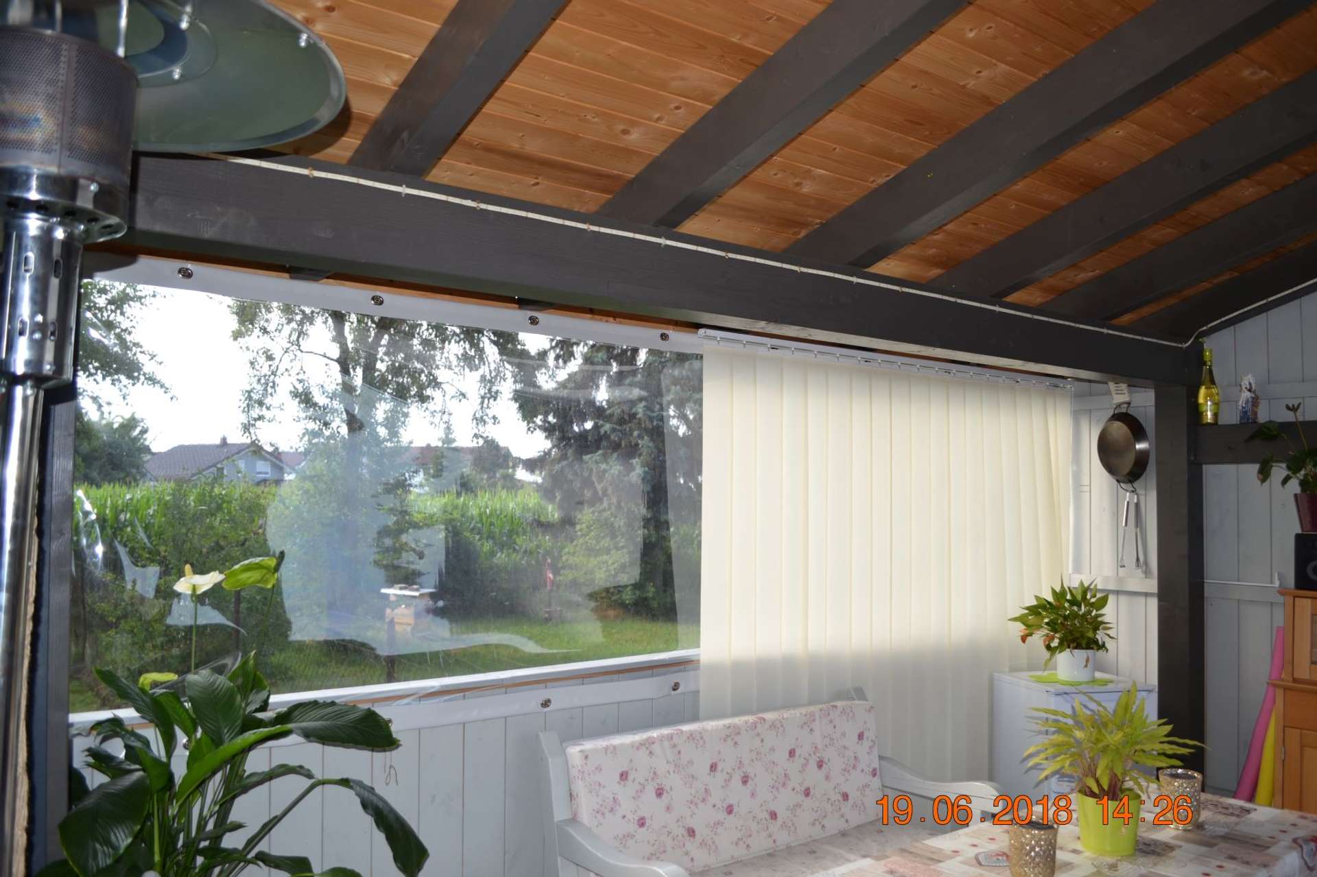 überdachte Terrasse