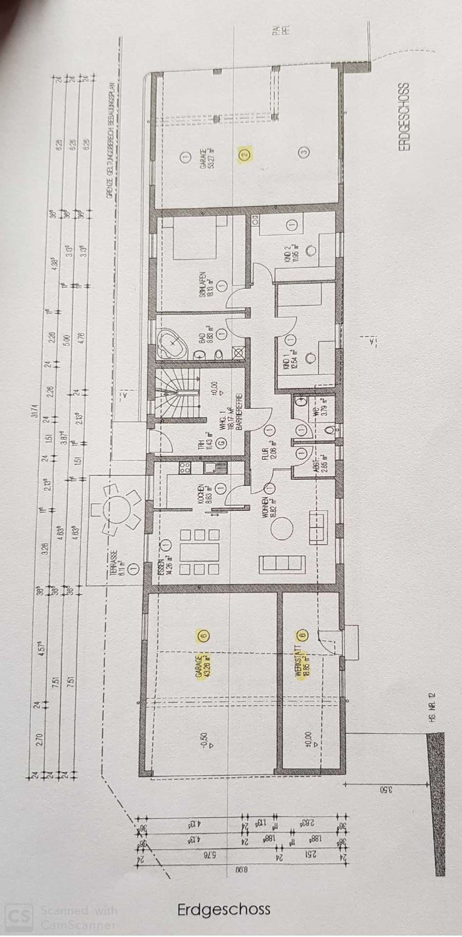 Grundriss Erdgeschoss