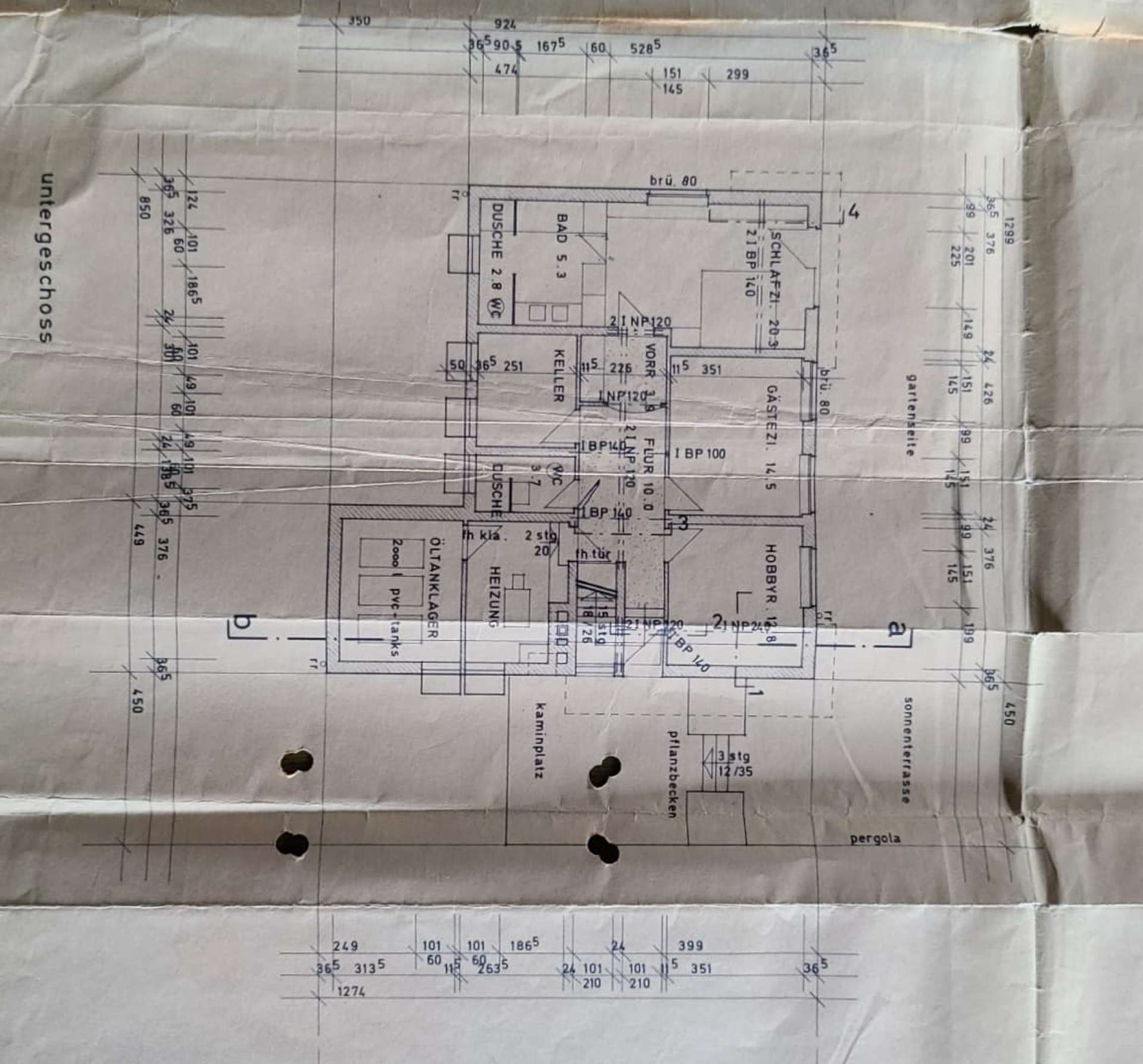 Grundriss UG