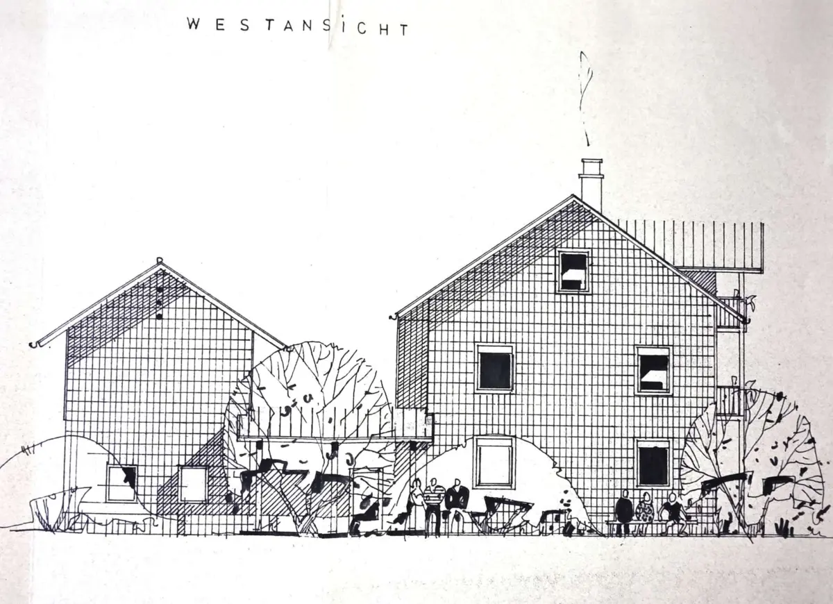 Seitenansicht West