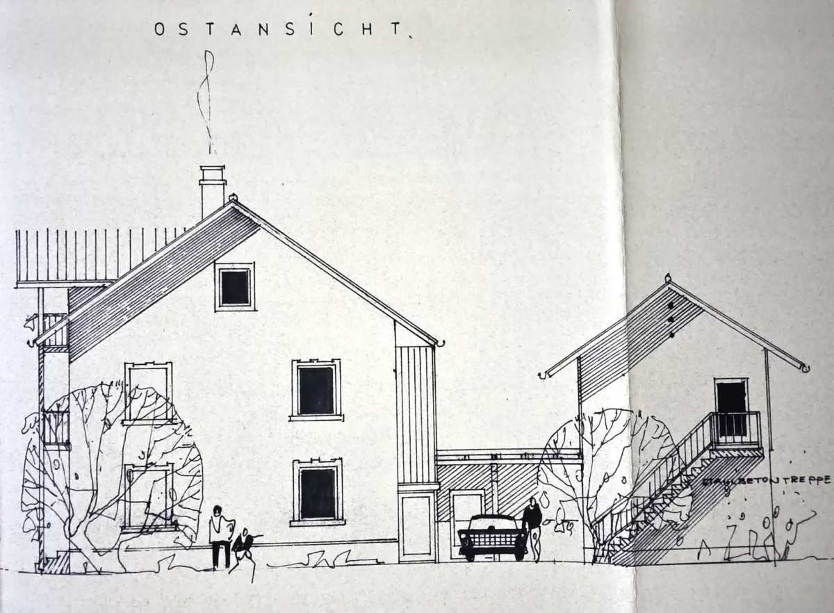 Seitenansicht Ost