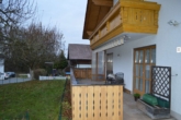 VERKAUFT!!! Modernes Einfamilienhaus mit Garage und Garten in ruhiger Siedlungslage - Terrasse mit Garten