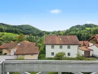 Aussicht vom Balkon
