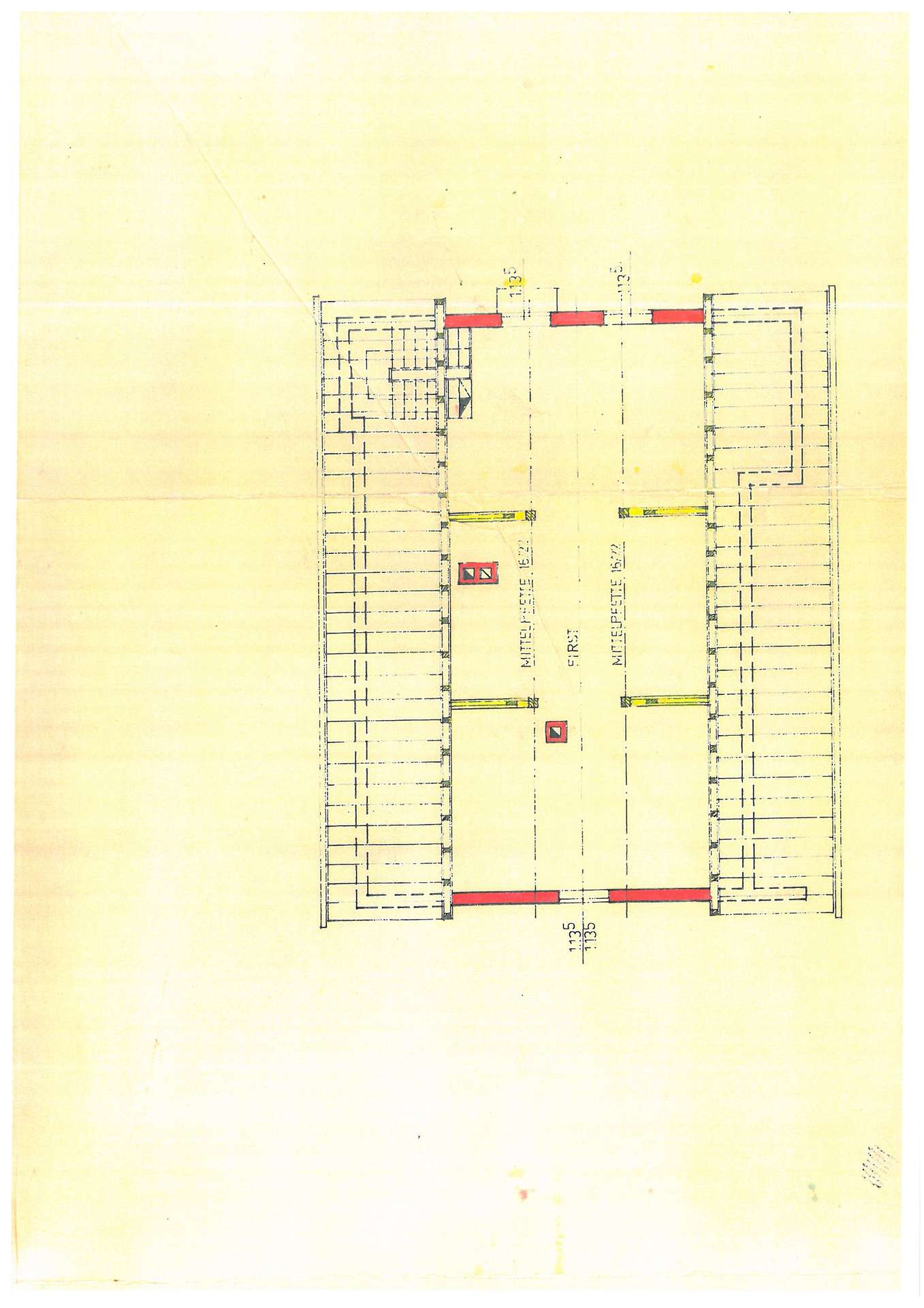Grundriss Dachboden