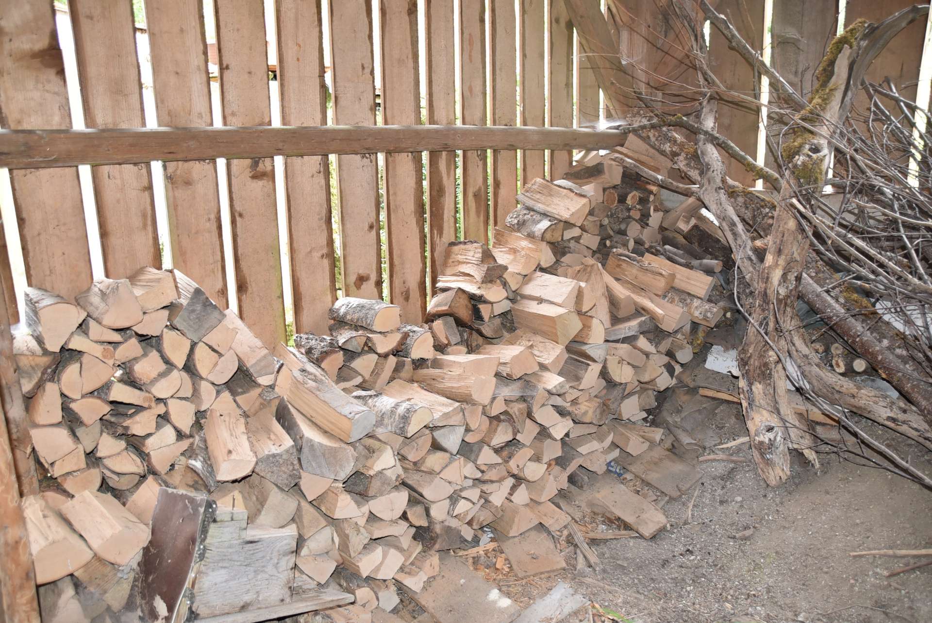 Holzlager