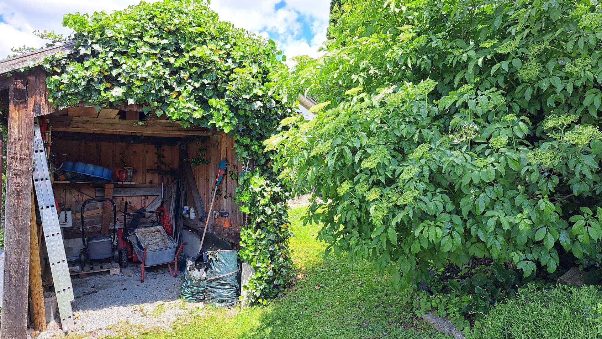 Geräteschuppen/Holzlager