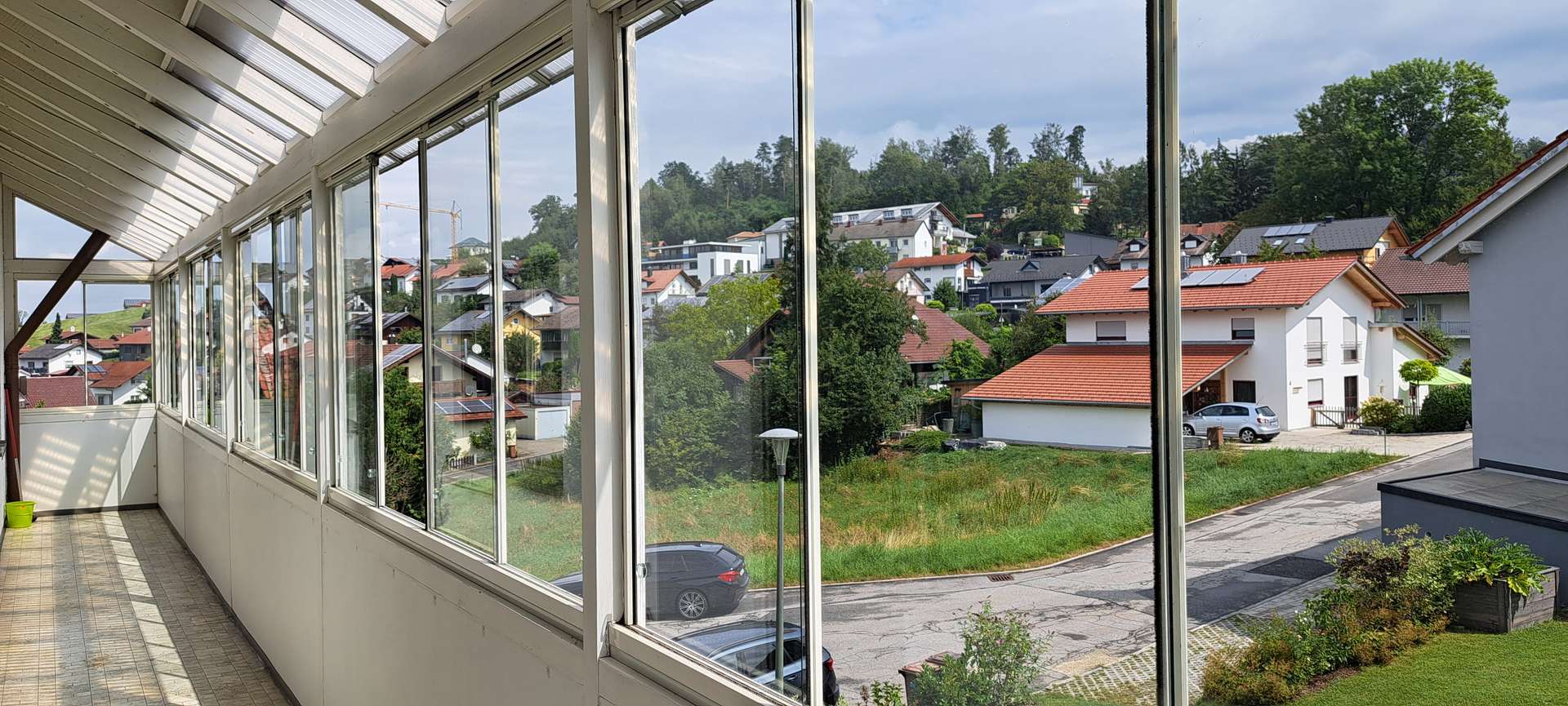 Ausblick von Balkon