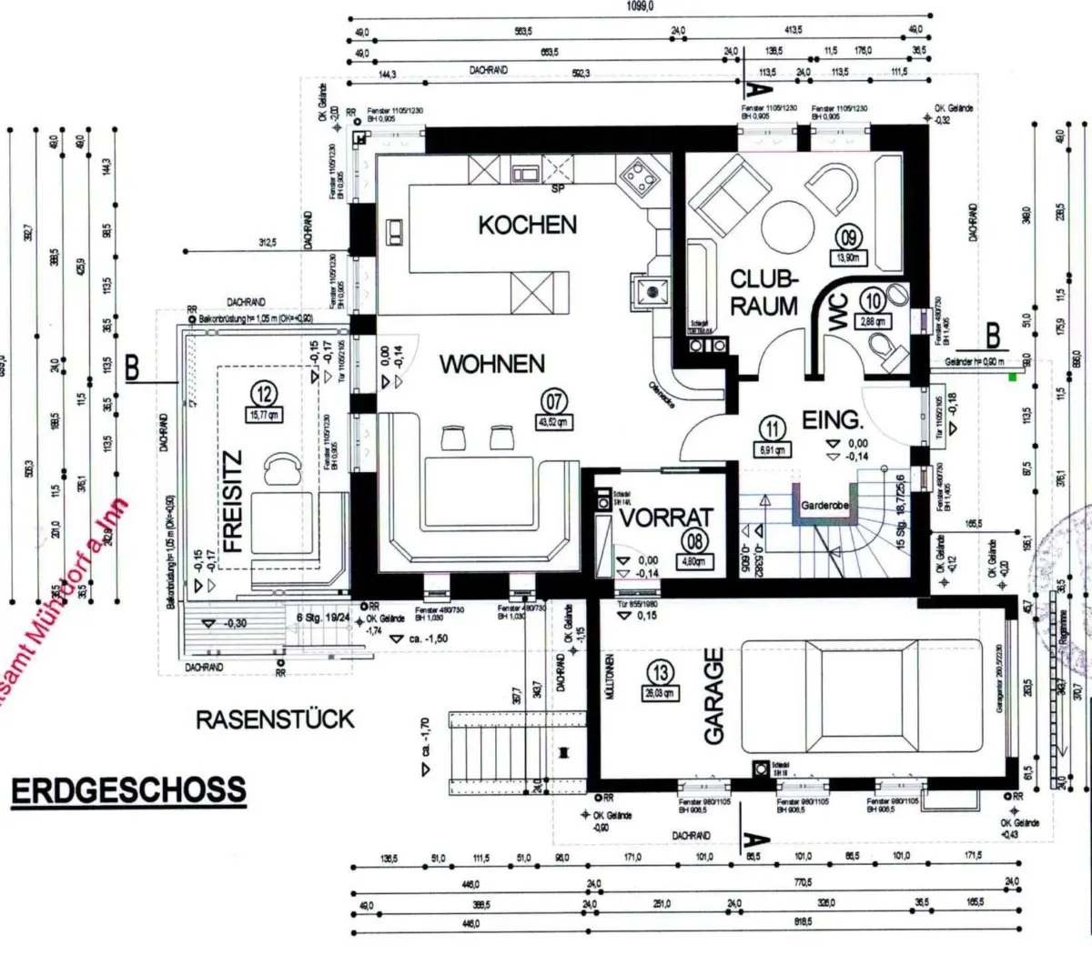 Grundriss EG