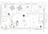 Grundrissidee Büro - 92 m² Rohdiamant im Erdgeschoss – Praxis, Büro oder Wohnen? Gestalten Sie Ihre Vision